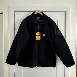 NWT: Carhartt OC4293-M Black Full Zip Work Jacket Size L